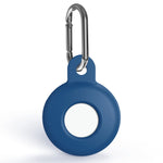 Ốp bảo vệ chống trầy xước bằng silicone chống sốc kèm móc khóa carabiner, dành cho AirTag