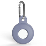 Ốp bảo vệ chống trầy xước bằng silicone chống sốc kèm móc khóa carabiner, dành cho AirTag