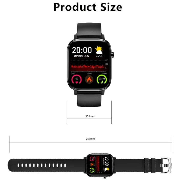 Vòng đeo tay thông minh màn hình TFT 1.4 inch M9 chống nước IP67, Hỗ trợ theo dõi giấc ngủ / Theo dõi nhịp tim / Theo dõi huyết áp