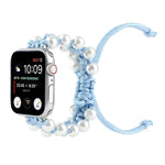 Dây đồng hồ thay thế bằng dây dù hạt dù, Dành cho Apple Watch Series 6 & SE &, Dành cho Apple Watch Ultra 49mm / Series 8&7 45mm / SE 2&6&SE&5&4 44mm / 3&2&1 42mm, Dành cho Apple Watch Series 8&7 41mm / SE 2&6&SE&5&4 40mm / 3&2&1 38mm