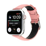 Dây đồng hồ da thật mảnh 14mm, Dành cho Apple Watch Series, 7 45mm / 6 & SE & 5 & 4 44mm / 3 & 2 & 1 42mm, 7 41mm / 6 & SE & 5 & 4 40mm / 3 & 2 & 1 38mm