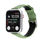 Dây đồng hồ da thật mảnh 14mm, Dành cho Apple Watch Series, 7 45mm / 6 & SE & 5 & 4 44mm / 3 & 2 & 1 42mm, 7 41mm / 6 & SE & 5 & 4 40mm / 3 & 2 & 1 38mm