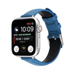 Dây đồng hồ da thật mảnh 14mm, Dành cho Apple Watch Series, 7 45mm / 6 & SE & 5 & 4 44mm / 3 & 2 & 1 42mm, 7 41mm / 6 & SE & 5 & 4 40mm / 3 & 2 & 1 38mm