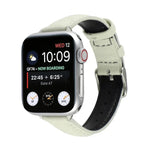 Dây đồng hồ da thật mảnh 14mm, Dành cho Apple Watch Series, 7 45mm / 6 & SE & 5 & 4 44mm / 3 & 2 & 1 42mm, 7 41mm / 6 & SE & 5 & 4 40mm / 3 & 2 & 1 38mm