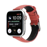 Dây đồng hồ da thật mảnh 14mm, Dành cho Apple Watch Series, 7 45mm / 6 & SE & 5 & 4 44mm / 3 & 2 & 1 42mm, 7 41mm / 6 & SE & 5 & 4 40mm / 3 & 2 & 1 38mm