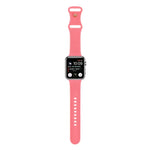 Dây đồng hồ silicone khóa số 8 họa tiết dệt, Dành cho Apple Watch Series, 7 45mm / 6 & SE & 5 & 4 44mm / 3 & 2 & 1 42mm, 7 41mm / 6 & SE & 5 & 4 40mm / 3 & 2 & 1 38mm