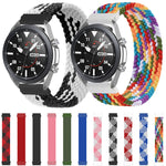Dây đeo thay thế dây nylon dệt co giãn điều chỉnh cho Samsung Galaxy Watch 42mm, 125mm, 135mm, 145mm, 155mm