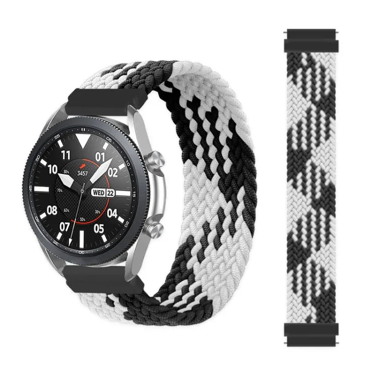 Dây đeo thay thế Dây đan Nylon co giãn điều chỉnh cho Samsung Galaxy Watch 42mm, 165mm