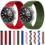 Dây đồng hồ thay thế đàn hồi bện nylon có thể điều chỉnh cho Samsung Galaxy Watch 3 45mm, 125mm, 135mm, 145mm, 155mm