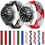 Dây đeo đồng hồ thay thế bằng nylon dệt đàn hồi điều chỉnh cho Samsung Galaxy Watch Active / Active2 40mm / Active2 44mm, 125mm, 135mm, 145mm, 155mm