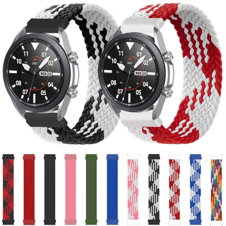 Dây đeo đồng hồ thay thế bằng nylon dệt đàn hồi điều chỉnh cho Samsung Galaxy Watch Active / Active2 40mm / Active2 44mm, 125mm, 135mm, 145mm, 155mm