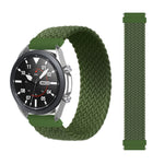 Dây đeo đồng hồ thay thế bằng nylon dệt đàn hồi điều chỉnh cho Samsung Galaxy Watch Active / Active2 40mm / Active2 44mm, 125mm, 135mm, 145mm, 155mm