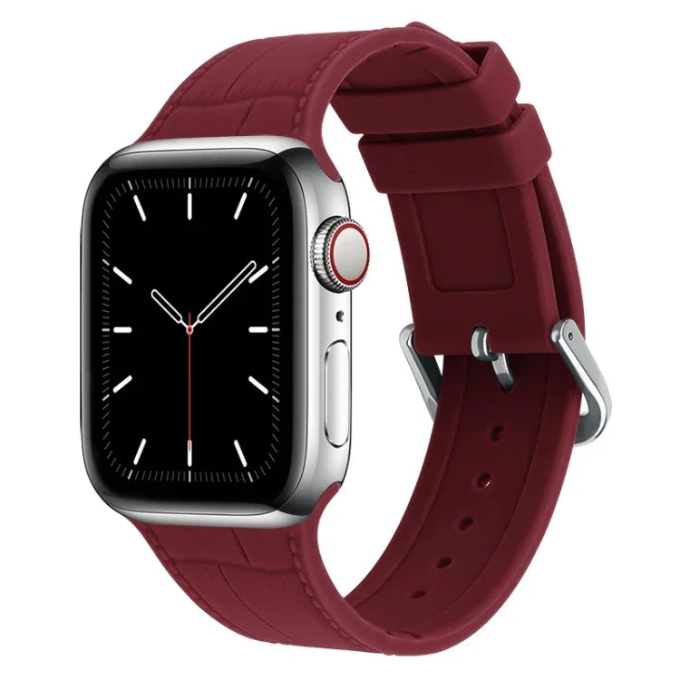 Dây đồng hồ thay thế silicone khớp tre, Dành cho Apple Watch Series 7  41mm / & 6 & SE & 5 & 4 40mm, Dành cho Apple Watch Series  7  45mm / & 6 & SE & 5 & 4 44mm