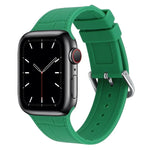 Dây đồng hồ thay thế silicone khớp tre, Dành cho Apple Watch Series 7  41mm / & 6 & SE & 5 & 4 40mm, Dành cho Apple Watch Series  7  45mm / & 6 & SE & 5 & 4 44mm