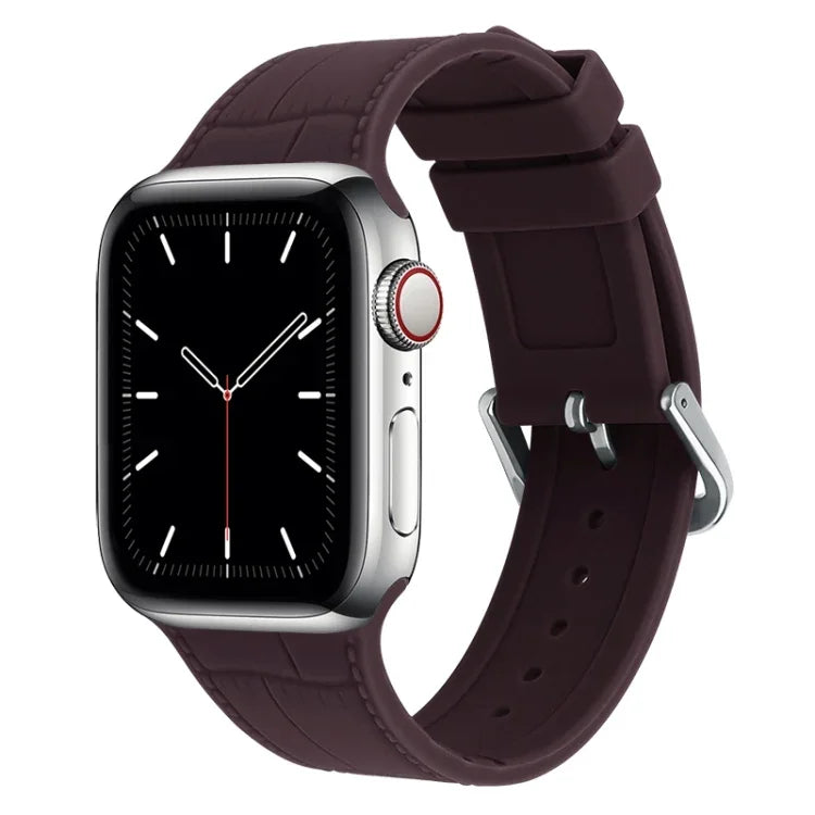 Dây đồng hồ thay thế silicone khớp tre, Dành cho Apple Watch Series 7  41mm / & 6 & SE & 5 & 4 40mm, Dành cho Apple Watch Series  7  45mm / & 6 & SE & 5 & 4 44mm