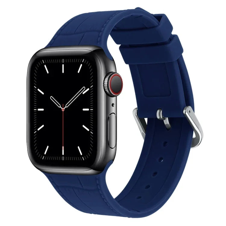 Dây đồng hồ thay thế silicone khớp tre, Dành cho Apple Watch Series 7  41mm / & 6 & SE & 5 & 4 40mm, Dành cho Apple Watch Series  7  45mm / & 6 & SE & 5 & 4 44mm