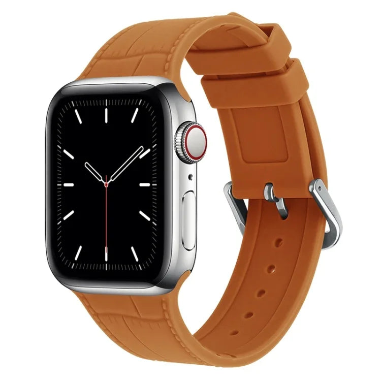 Dây đồng hồ thay thế silicone khớp tre, Dành cho Apple Watch Series 7  41mm / & 6 & SE & 5 & 4 40mm, Dành cho Apple Watch Series  7  45mm / & 6 & SE & 5 & 4 44mm