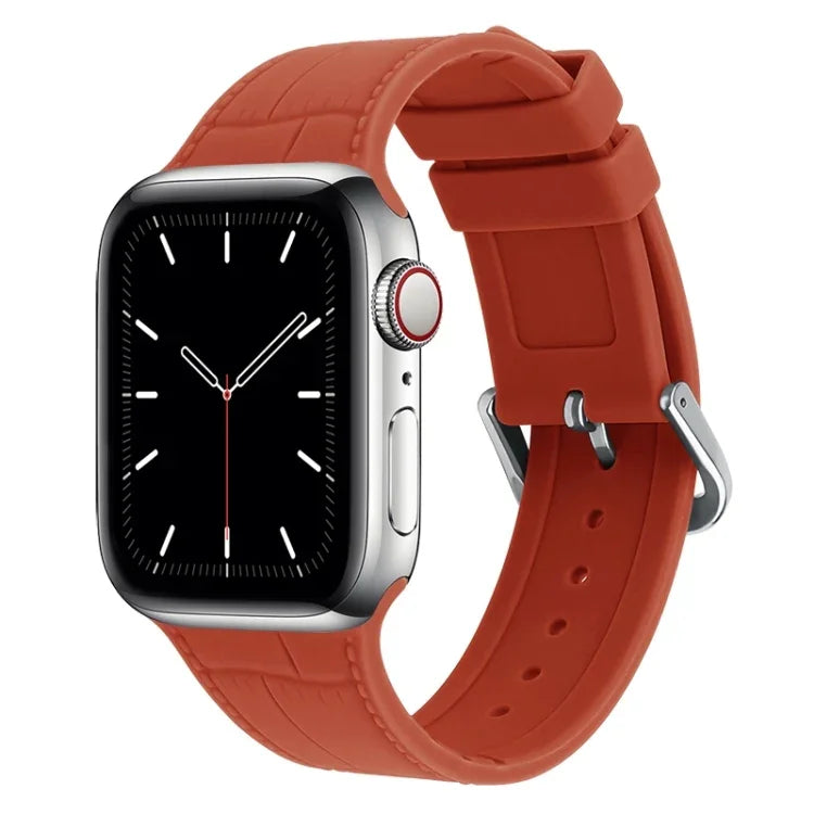 Dây đồng hồ thay thế silicone khớp tre, Dành cho Apple Watch Series 7  41mm / & 6 & SE & 5 & 4 40mm, Dành cho Apple Watch Series  7  45mm / & 6 & SE & 5 & 4 44mm