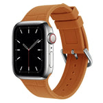 Dây đồng hồ thay thế silicone khớp tre, Dành cho Apple Watch Series 7  41mm / & 6 & SE & 5 & 4 40mm, Dành cho Apple Watch Series  7  45mm / & 6 & SE & 5 & 4 44mm