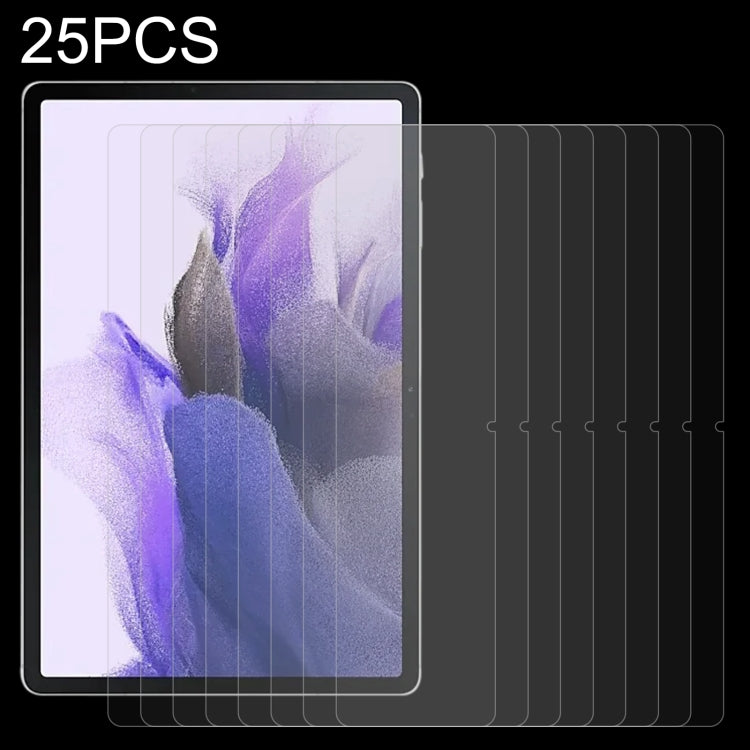 25 PCS Full Screen HD PET Screen Protector, For Samsung Galaxy Tab S7 FE (25 PCS)
