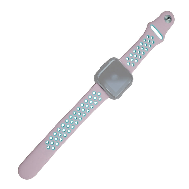 Two-color Silicone Replacement Strap Watchband, For Fitbit Versa 3