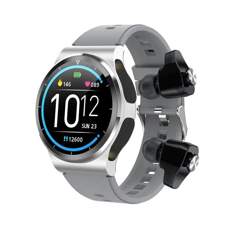 Đồng hồ thông minh tai nghe Bluetooth màn hình cảm ứng IPS 1.3 inch GT69 chống nước IP67, Hỗ trợ theo dõi giấc ngủ / Theo dõi nhịp tim / Gọi Bluetooth
