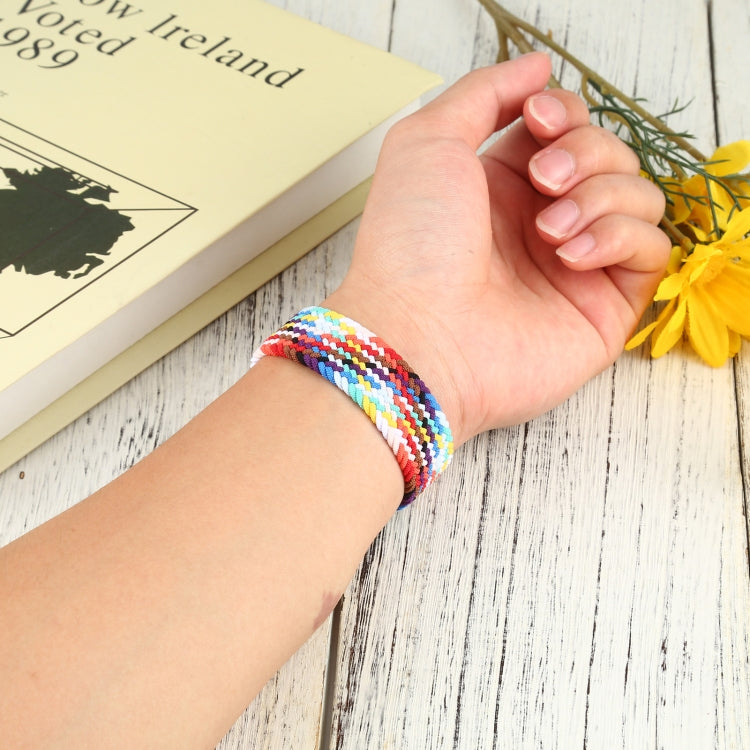 Dây đồng hồ thay thế nylon bện đầu kim loại, Kích thước: S 135mm Dành cho Apple Watch Series 6 & SE & 5 & 4 40mm / 3 & 2 & 1 38mm, S 135mm 40mm / 38mm