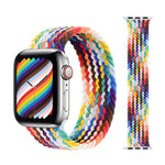 Dây đồng hồ thay thế nylon bện đầu kim loại, Kích thước: XS 135mm Dành cho Apple Watch Series 6 & SE & 5 & 4 44mm / 3 & 2 & 1 42mm, XS 135mm 44mm / 42mm