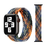 Dây đồng hồ thay thế nylon bện đầu kim loại, Kích thước: S 145mm Dành cho Apple Watch Series 6 & SE & 5 & 4 44mm / 3 & 2 & 1 42mm, S 145mm 44mm / 42mm