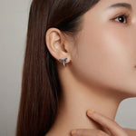Bông tai nữ bạc S925 vintage hình chuồn chuồn, vintage chuồn chuồn