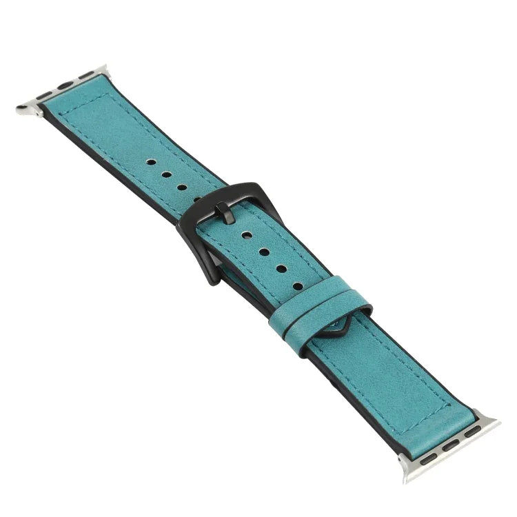 Dây đồng hồ thay thế bằng da họa tiết Crazy Horse cho Apple Watch Series, 7 45mm / 6 & SE & 5 & 4 44mm / 3 & 2 & 1 42mm, 7 41mm / 6 & SE & 5 & 4 40mm / 3 & 2 & 1 38mm