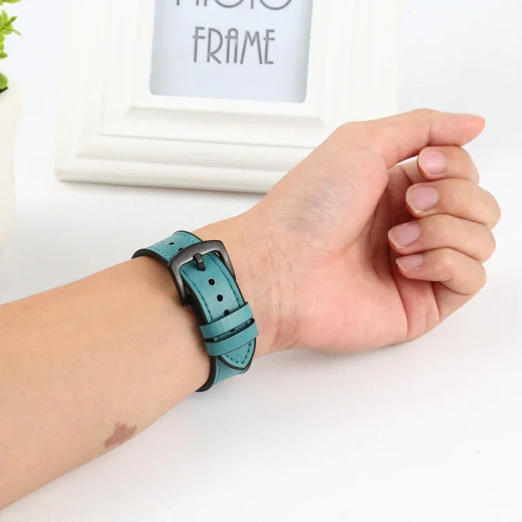 Dây đồng hồ thay thế bằng da họa tiết Crazy Horse cho Apple Watch Series, 7 45mm / 6 & SE & 5 & 4 44mm / 3 & 2 & 1 42mm, 7 41mm / 6 & SE & 5 & 4 40mm / 3 & 2 & 1 38mm