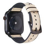 Dây đồng hồ thay thế bằng da họa tiết Crazy Horse cho Apple Watch Series, 7 45mm / 6 & SE & 5 & 4 44mm / 3 & 2 & 1 42mm, 7 41mm / 6 & SE & 5 & 4 40mm / 3 & 2 & 1 38mm