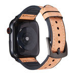 Dây đồng hồ thay thế bằng da họa tiết đà điểu cho Apple Watch Series, 7 45mm / 6 & SE & 5 & 4 44mm / 3 & 2 & 1 42mm, 7 41mm / 6 & SE & 5 & 4 40mm / 3 & 2 & 1 38mm