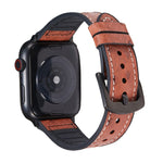 Dây đồng hồ thay thế bằng da họa tiết đà điểu cho Apple Watch Series, 7 45mm / 6 & SE & 5 & 4 44mm / 3 & 2 & 1 42mm, 7 41mm / 6 & SE & 5 & 4 40mm / 3 & 2 & 1 38mm