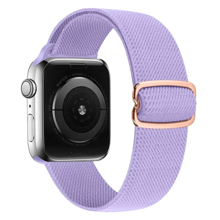 Dây đồng hồ thay thế bằng nylon khóa hình số 8, cho Apple Watch Series 9&8&7 41mm / SE 3&SE 2&6&SE&5&4 40mm / 3&2&1 38mm, cho Apple Watch Series 7 45mm / & 6 & SE & 5 & 4 44mm