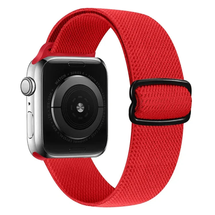 Dây đồng hồ thay thế bằng nylon khóa hình số 8, cho Apple Watch Series 9&8&7 41mm / SE 3&SE 2&6&SE&5&4 40mm / 3&2&1 38mm, cho Apple Watch Series 7 45mm / & 6 & SE & 5 & 4 44mm