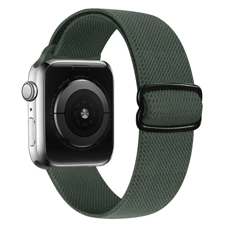 Dây đồng hồ thay thế bằng nylon khóa hình số 8, cho Apple Watch Series 9&8&7 41mm / SE 3&SE 2&6&SE&5&4 40mm / 3&2&1 38mm, cho Apple Watch Series 7 45mm / & 6 & SE & 5 & 4 44mm