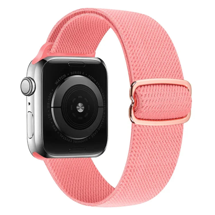 Dây đồng hồ thay thế bằng nylon khóa hình số 8, cho Apple Watch Series 9&8&7 41mm / SE 3&SE 2&6&SE&5&4 40mm / 3&2&1 38mm, cho Apple Watch Series 7 45mm / & 6 & SE & 5 & 4 44mm