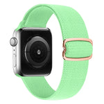 Dây đồng hồ thay thế bằng nylon khóa hình số 8, cho Apple Watch Series 9&8&7 41mm / SE 3&SE 2&6&SE&5&4 40mm / 3&2&1 38mm, cho Apple Watch Series 7 45mm / & 6 & SE & 5 & 4 44mm