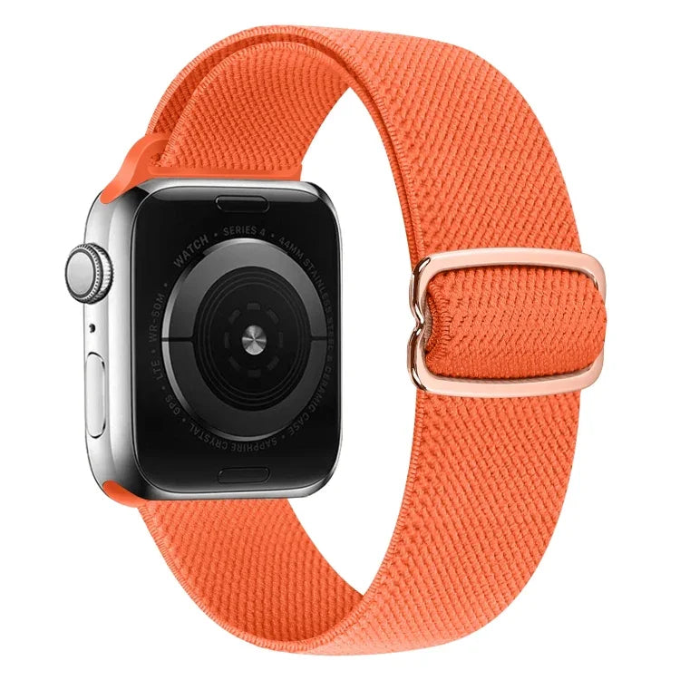 Dây đồng hồ thay thế bằng nylon khóa hình số 8, cho Apple Watch Series 9&8&7 41mm / SE 3&SE 2&6&SE&5&4 40mm / 3&2&1 38mm, cho Apple Watch Series 7 45mm / & 6 & SE & 5 & 4 44mm