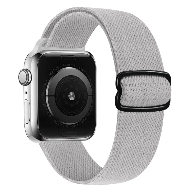 Dây đồng hồ thay thế bằng nylon khóa hình số 8, cho Apple Watch Series 9&8&7 41mm / SE 3&SE 2&6&SE&5&4 40mm / 3&2&1 38mm, cho Apple Watch Series 7 45mm / & 6 & SE & 5 & 4 44mm