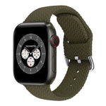 Dây đồng hồ thay thế bằng silicone bện có khóa cho Apple Watch Series, 7 45mm / 6 & SE & 5 & 4 44mm / 3 & 2 & 1 42mm, 7 41mm / 6 & SE & 5 & 4 40mm / 3 & 2 & 1 38mm