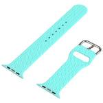 Dây đồng hồ thay thế bằng silicone bện có khóa cho Apple Watch Series, 7 45mm / 6 & SE & 5 & 4 44mm / 3 & 2 & 1 42mm, 7 41mm / 6 & SE & 5 & 4 40mm / 3 & 2 & 1 38mm