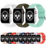 Dây đồng hồ thay thế bằng silicone bện có khóa cho Apple Watch Series, 7 45mm / 6 & SE & 5 & 4 44mm / 3 & 2 & 1 42mm, 7 41mm / 6 & SE & 5 & 4 40mm / 3 & 2 & 1 38mm