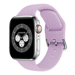 Dây đồng hồ thay thế bằng silicone bện có khóa cho Apple Watch Series, 7 45mm / 6 & SE & 5 & 4 44mm / 3 & 2 & 1 42mm, 7 41mm / 6 & SE & 5 & 4 40mm / 3 & 2 & 1 38mm