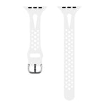 Dây đồng hồ thay thế bằng silicone cho Apple Watch Series, 7 45mm / 6 & SE & 5 & 4 44mm / 3 & 2 & 1 42mm, 7 41mm / 6 & SE & 5 & 4 40mm / 3 & 2 & 1 38mm