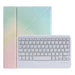 Bao da bàn phím Bluetooth có thể tách rời B011 với giá đỡ tam giác và khe cắm bút, dành cho iPad 9.7 2018 & 2017 / Pro 9.7 / Air 2, dành cho iPad 10.2 2020 & 2019 / Pro 10.5 inch / Air 3 10.5 inch