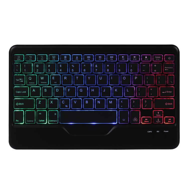 Bao da bàn phím Bluetooth có đèn nền có thể tách rời B011S với giá đỡ tam giác và khe cắm bút, dành cho iPad 9.7 2018 & 2017 / Pro 9.7 / Air 2, dành cho iPad 10.2 2020 & 2019 / Pro 10.5 inch / Air 3 10.5 inch