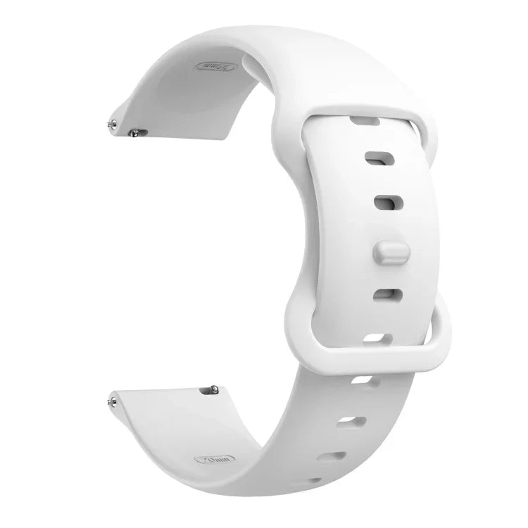 Dây đeo thay thế bằng silicone khóa bướm, 20mm cho Samsung Galaxy Watch Active 3 41mm, 22mm cho Samsung Galaxy Watch Active 3 45mm
